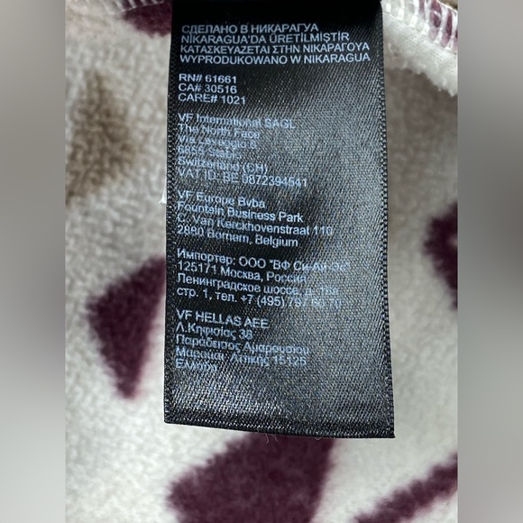 The North Face Fleece Hoodie Womens Small Aztec Cowl Neck Pullover Southwest - Picture 2 of 16